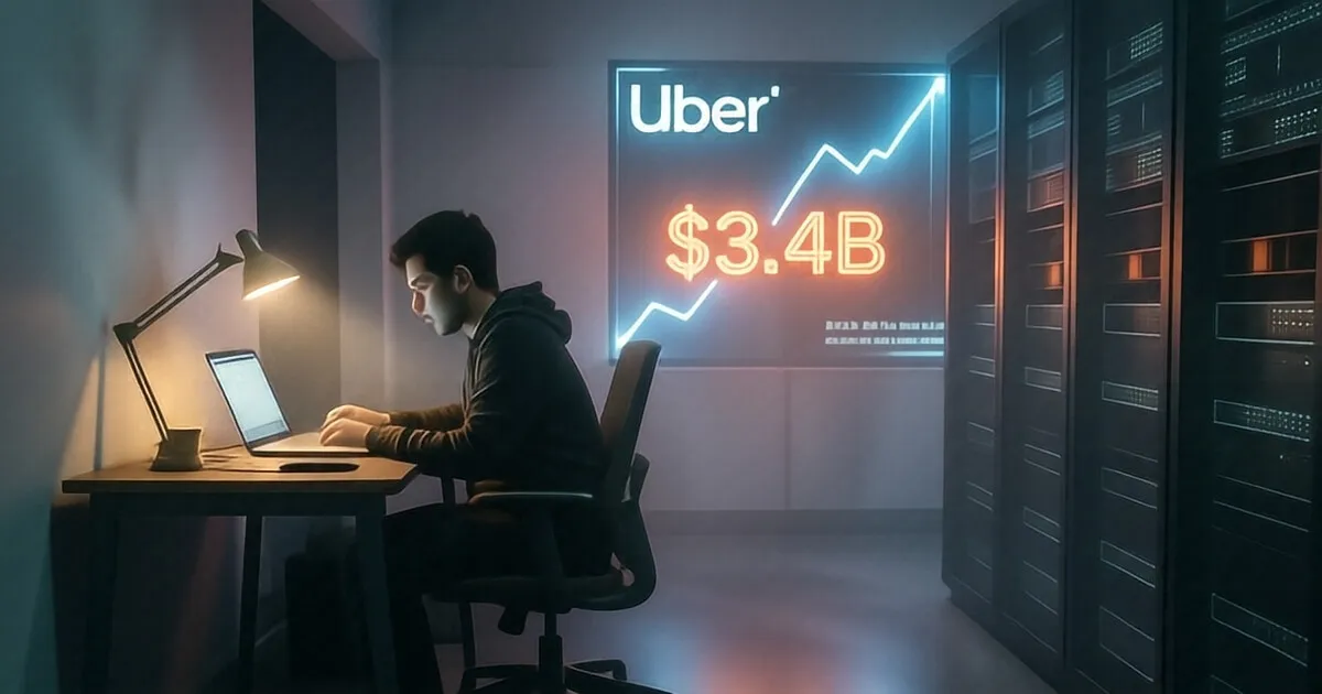 從 Uber 燒 $3.4B 學 AI ROI：獨立開發者如何避開效率陷阱